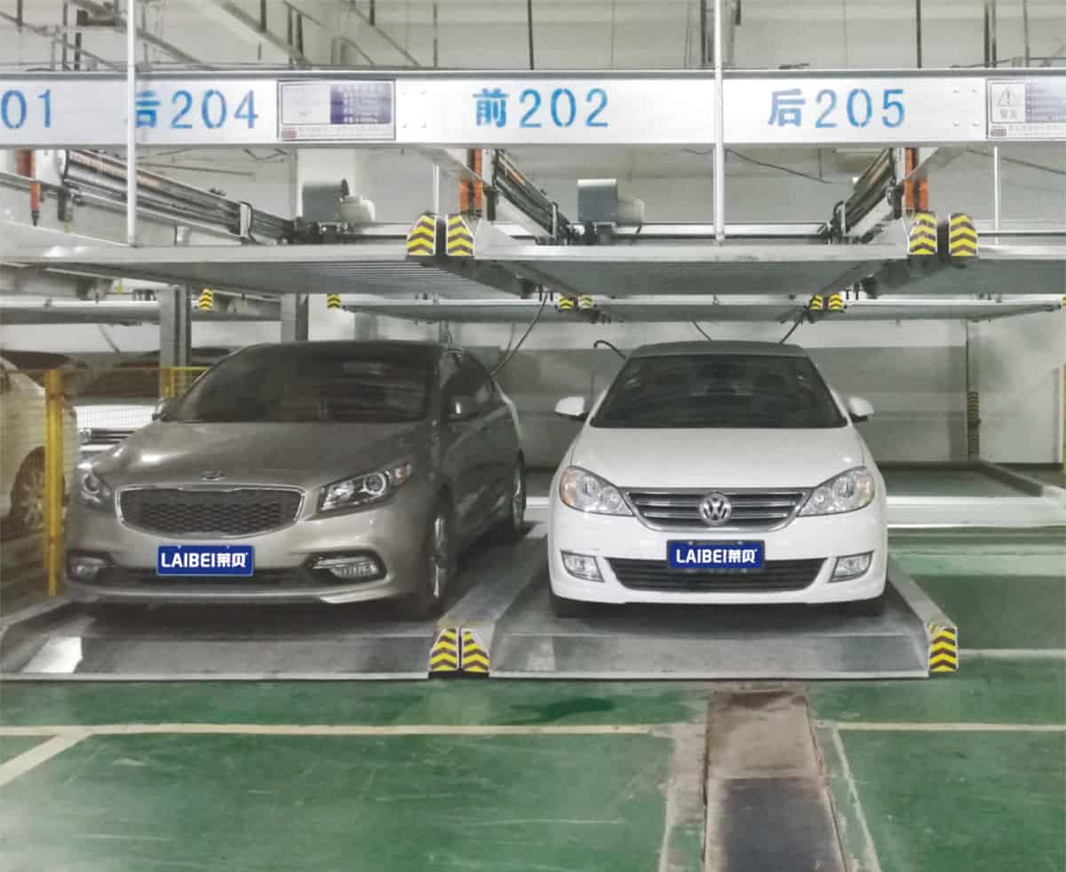 PSH2重列式二層升降橫移立體停車設備